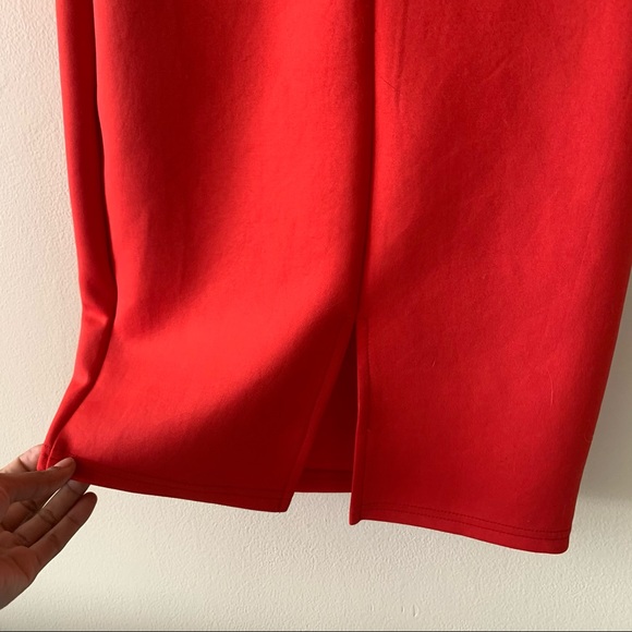 Trumpet Sleeves Classy Off Shoulders Dress - Picture 7 of 8